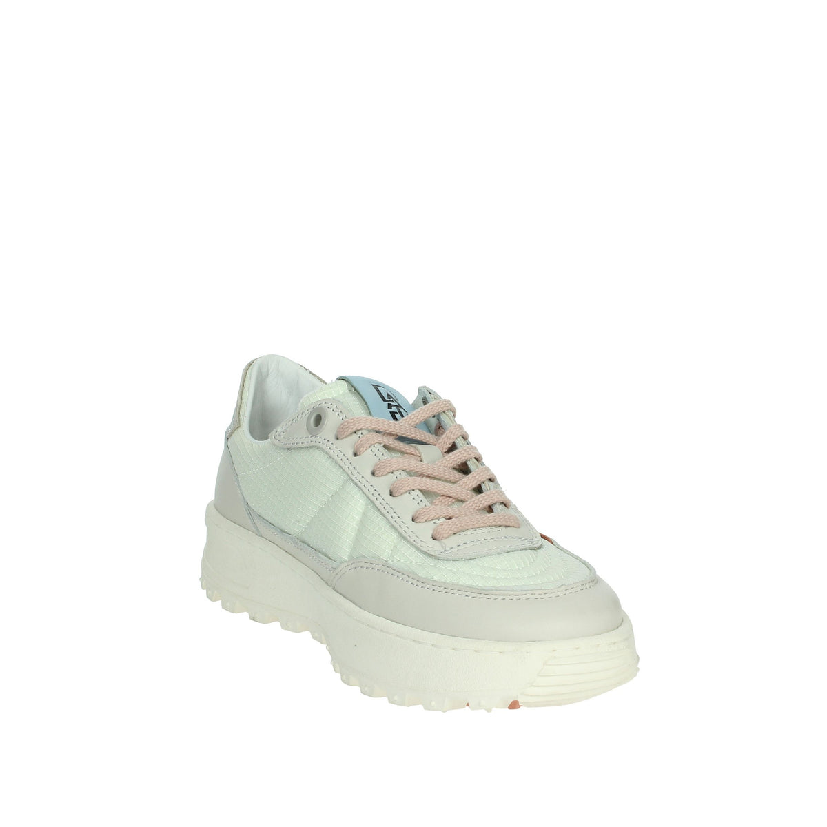 D.A.T.E. Donna Sneakers W401-K2-HD-YG Beige/Celeste