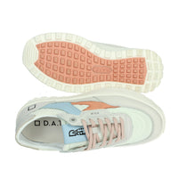 D.A.T.E. Donna Sneakers W401-K2-HD-YG Beige/Celeste