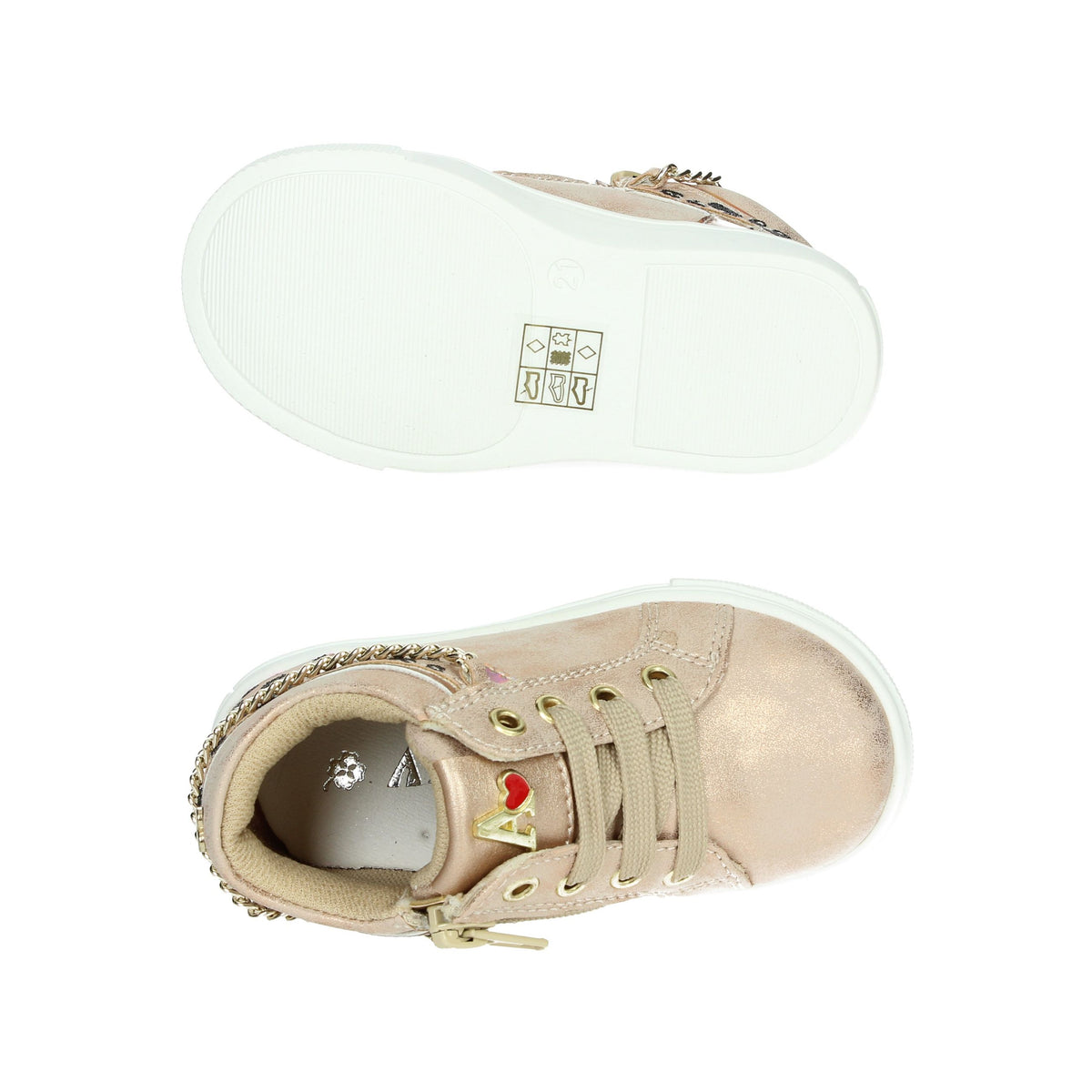 Asso Bambine e ragazze Sneakers AG-16742 Cipria