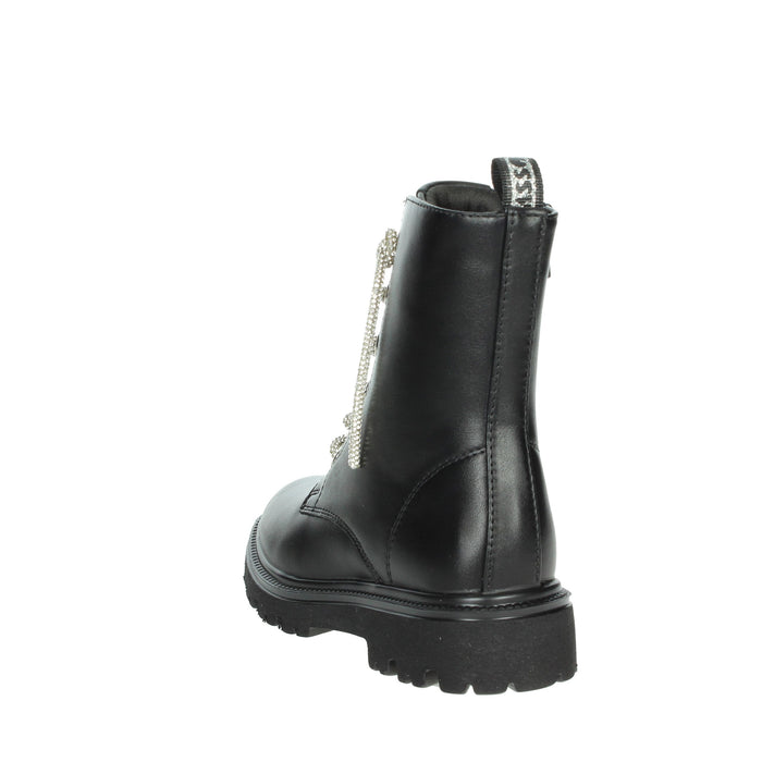 Asso Bambine e ragazze Anfibi AG-16647 Nero