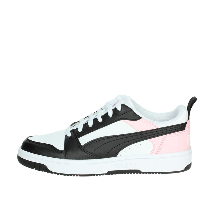 Puma Bambine e ragazze Sneakers 393833 Bianco/Nero/Rosa