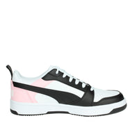 Puma Bambine e ragazze Sneakers 393833 Bianco/Nero/Rosa