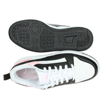 Puma Bambine e ragazze Sneakers 393833 Bianco/Nero/Rosa