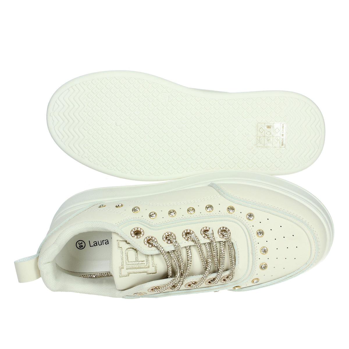 Laura Biagiotti Donna Sneakers 8729 Beige