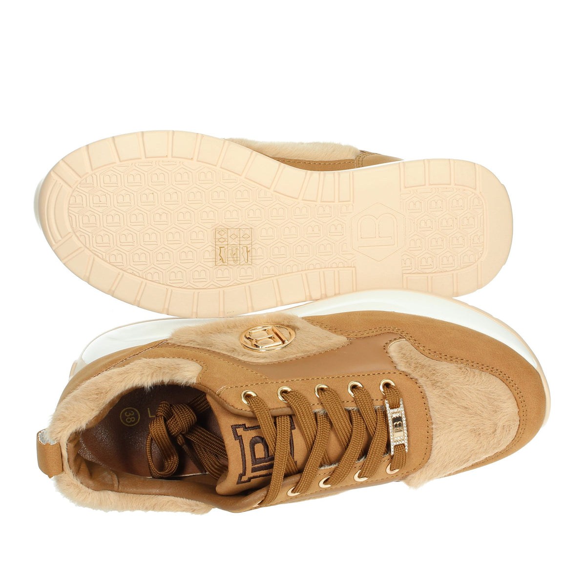 Laura Biagiotti Donna Sneakers 8711 Cuoio