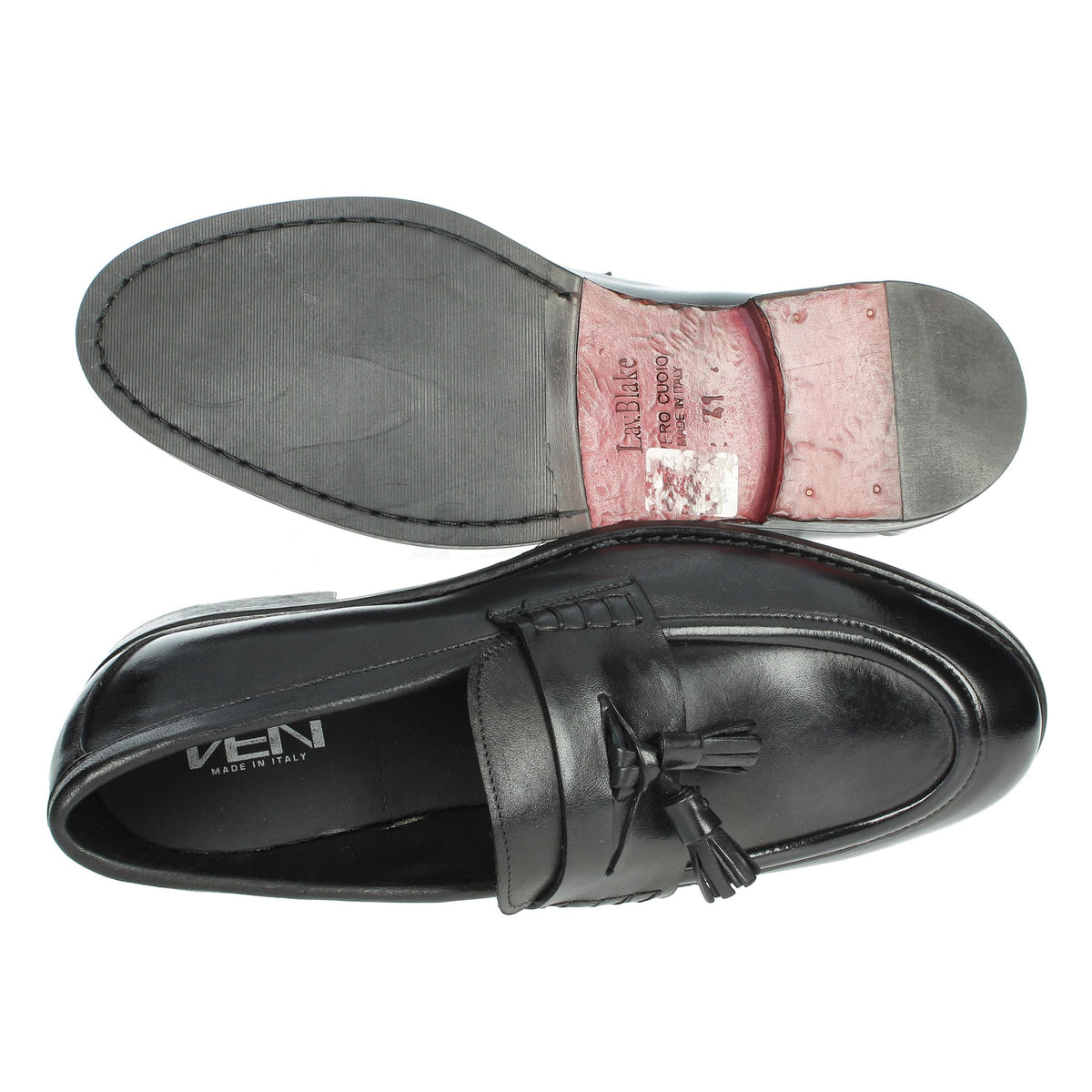 Veni Uomo Mocassino DP046 Nero