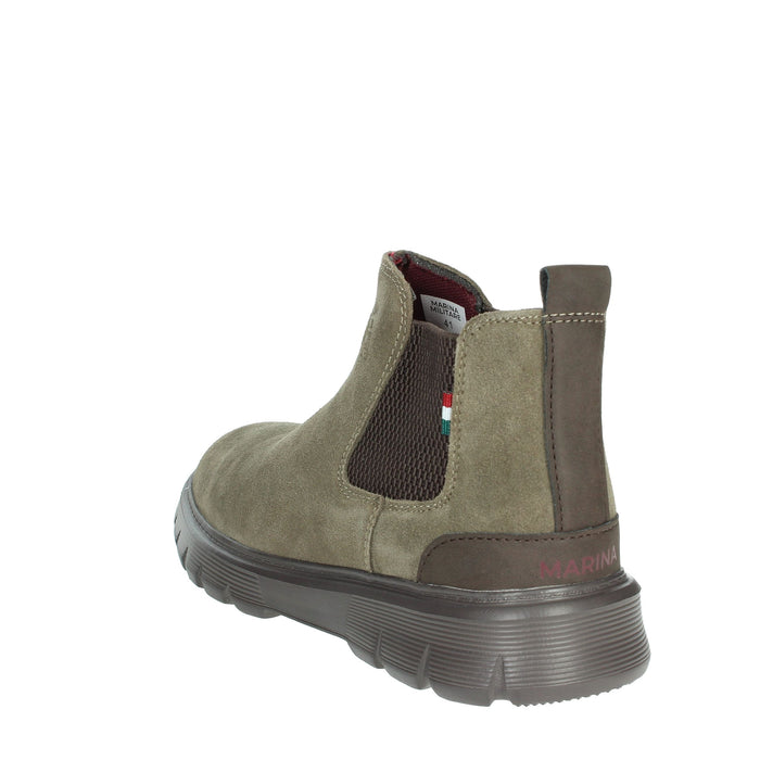 Marina Militare Uomo Mezzo stivaletto MM983 Taupe
