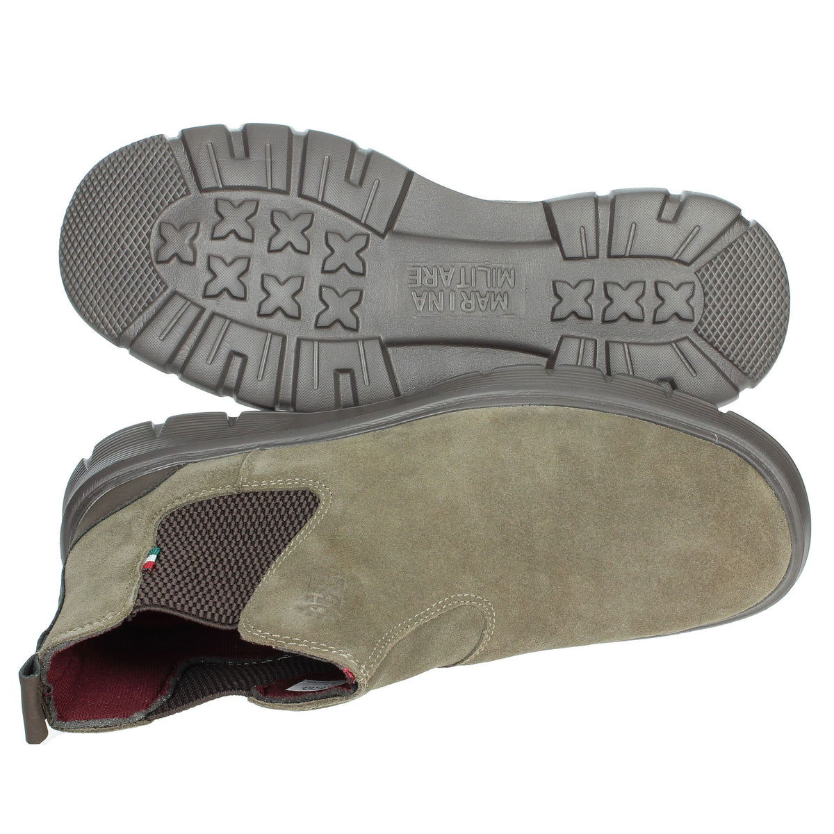 Marina Militare Uomo Mezzo stivaletto MM983 Taupe