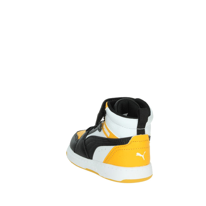 Puma Bambini e ragazzi Sneakers 396542 Bianco/Giallo