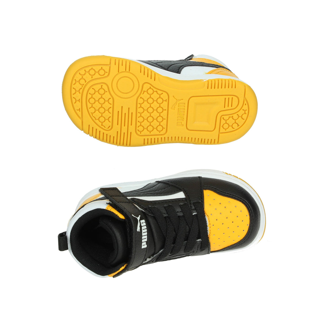 Puma Bambini e ragazzi Sneakers 396542 Bianco/Giallo