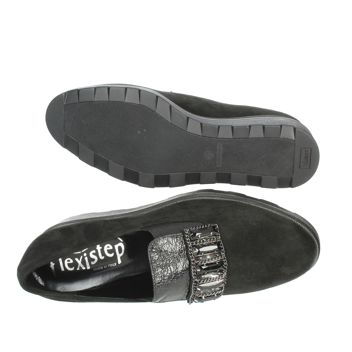 Flexistep Donna Mocassino MM854826 Nero