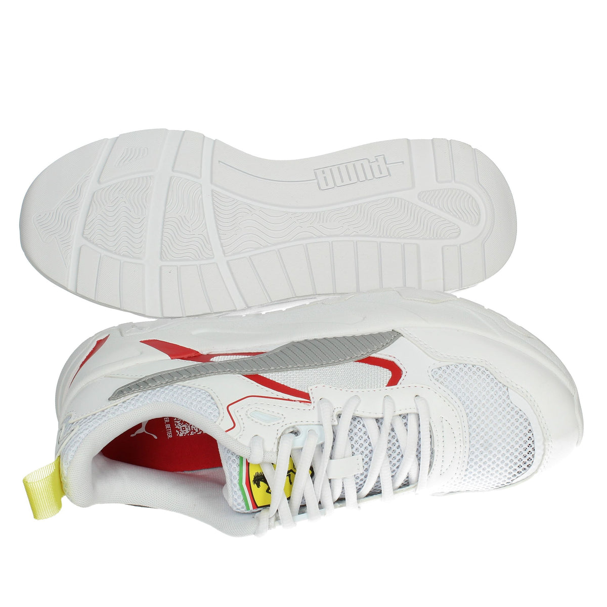 Puma Uomo Sneakers 307950 Bianco/Rosso