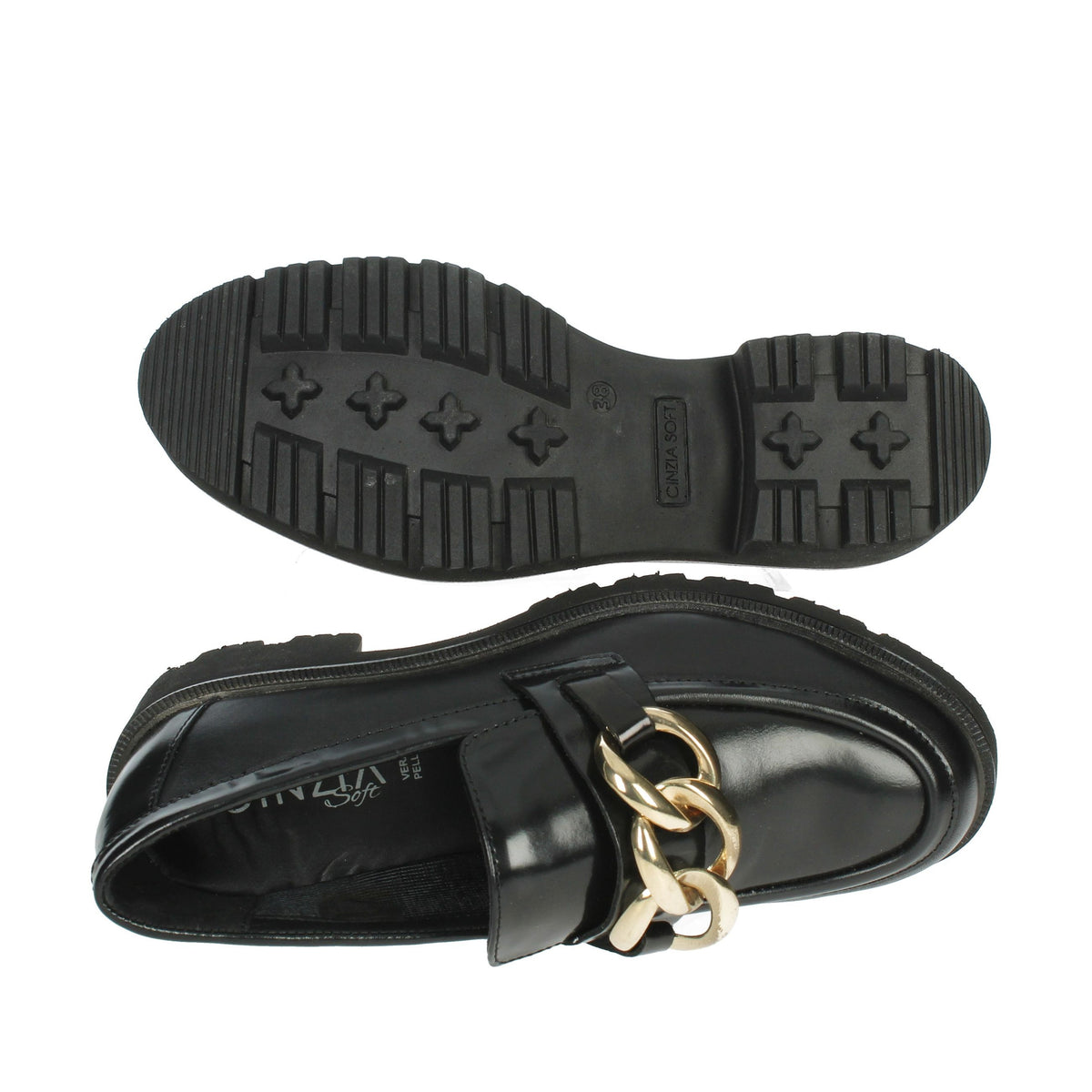 Cinzia Soft Donna Mocassino IV17509-NS Nero