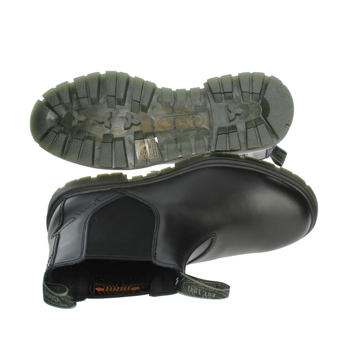 Jeep Uomo Mezzo stivaletto JM32042A Nero