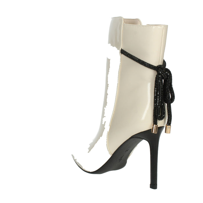 Menbur Donna Stivaletti tacco 24639 Bianco