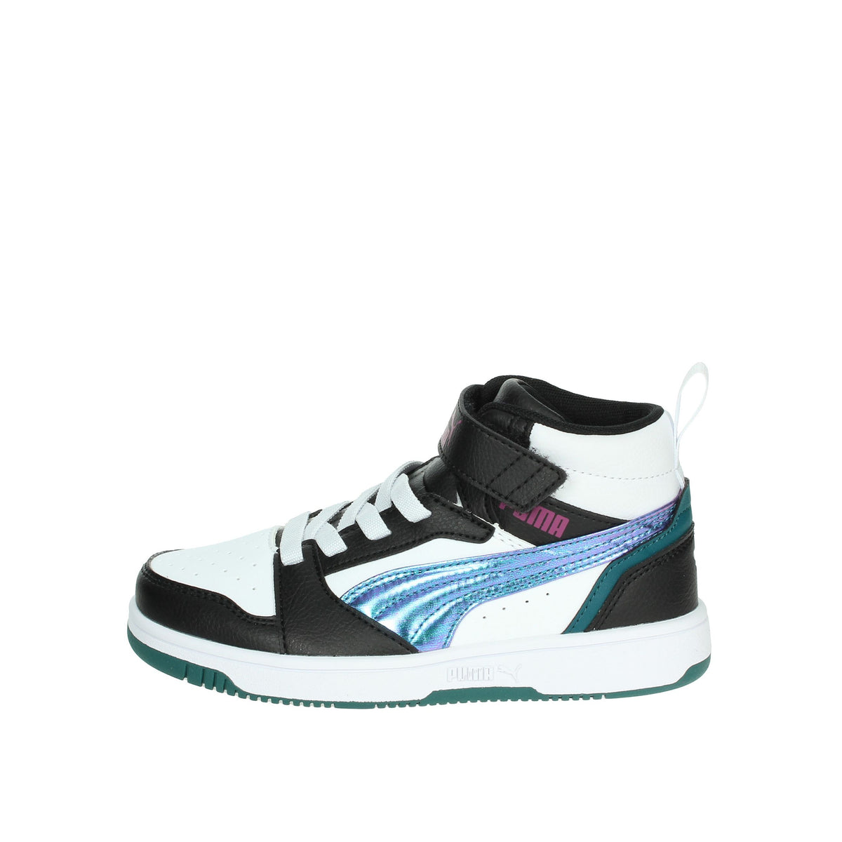 Puma Bambine e ragazze Sneakers 398726 Bianco/Nero