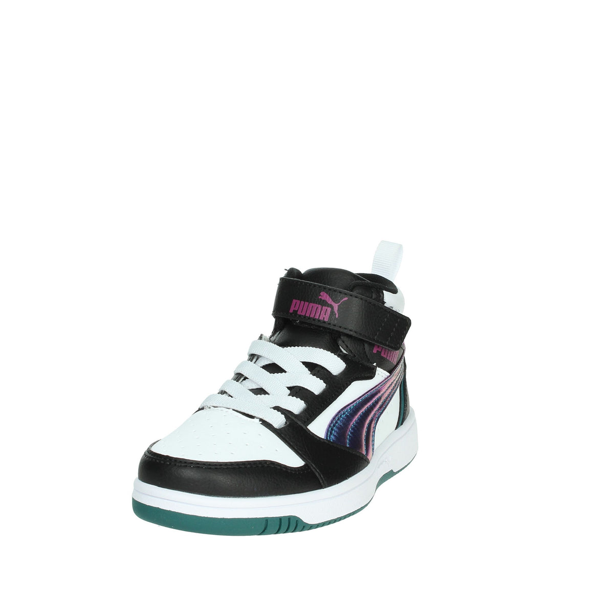 Puma Bambine e ragazze Sneakers 398726 Bianco/Nero