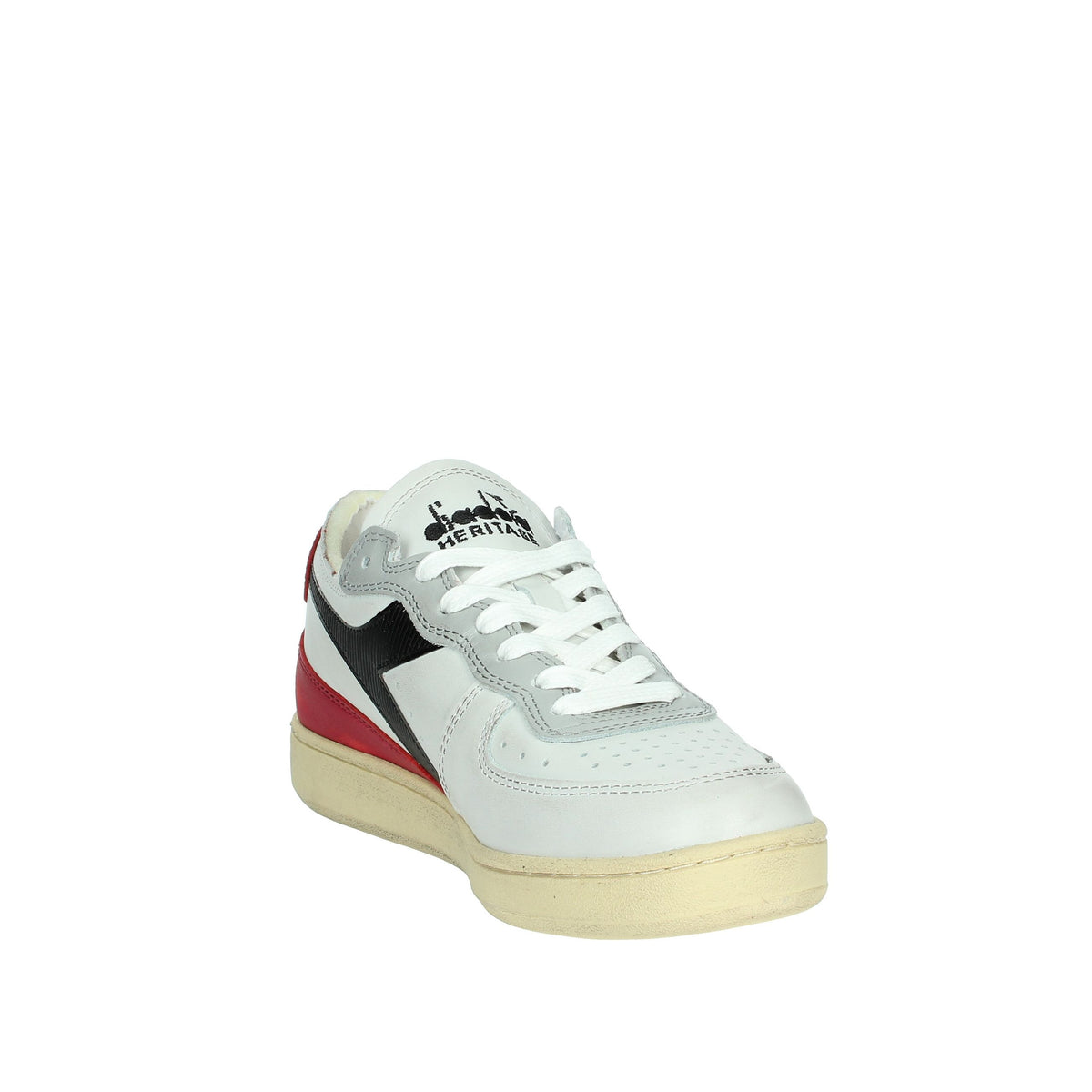 Diadora Heritage Donna Sneakers 201.176282 01 Bianco/Rosso