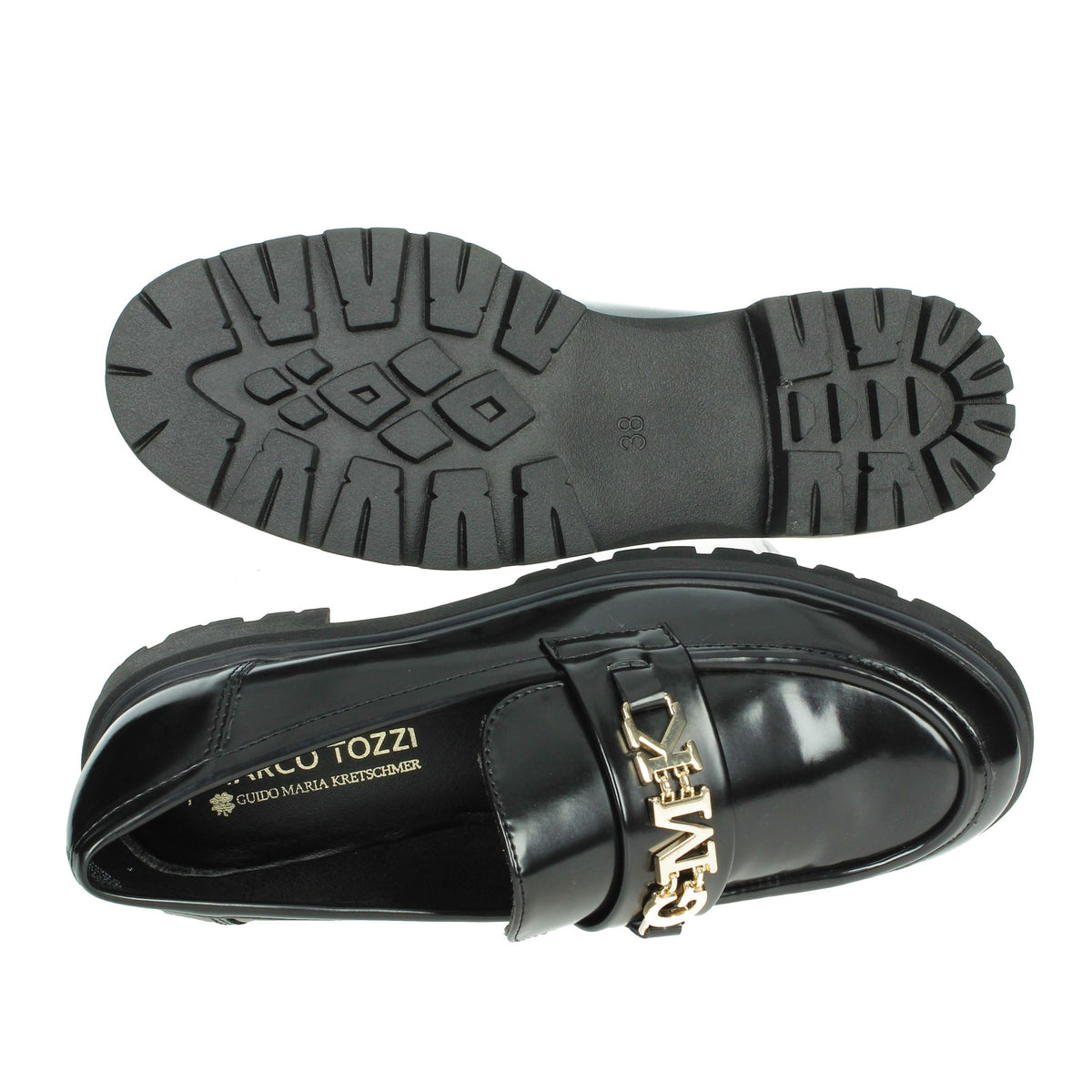 Marco Tozzi Donna Mocassino 2-84700-43 Nero