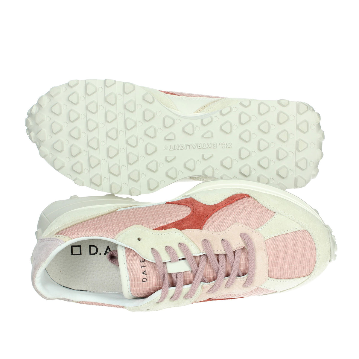D.A.T.E. Donna Sneakers W391-VT-RP-PK Rosa