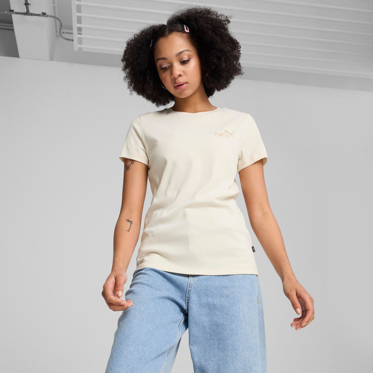 Puma Donna T-shirt 681499 Beige