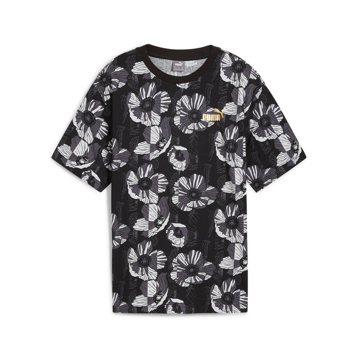 Puma Donna T-shirt 681692 Nero/Bianco