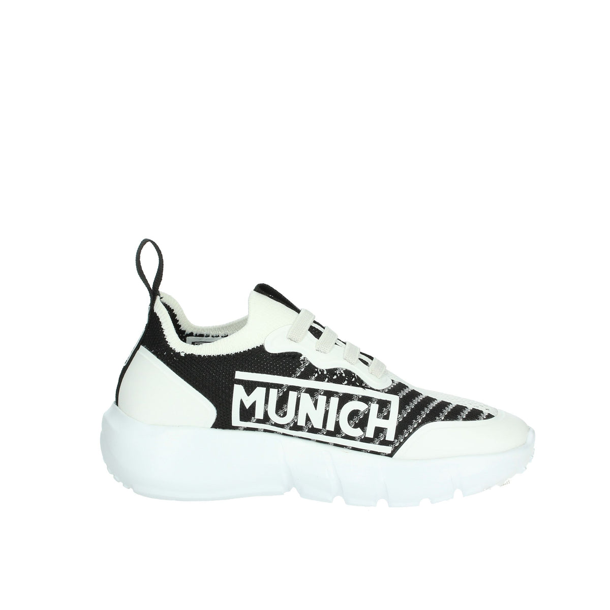 Munich Bambini e ragazzi Slip on 8023001 Bianco/Nero