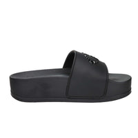 Liu-Jo Donna Ciabatta con zeppa BA6077EX028 Nero