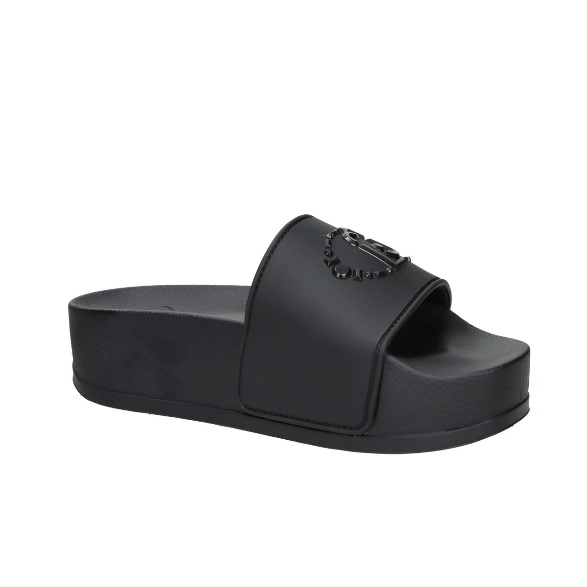 Liu-Jo Donna Ciabatta con zeppa BA6077EX028 Nero