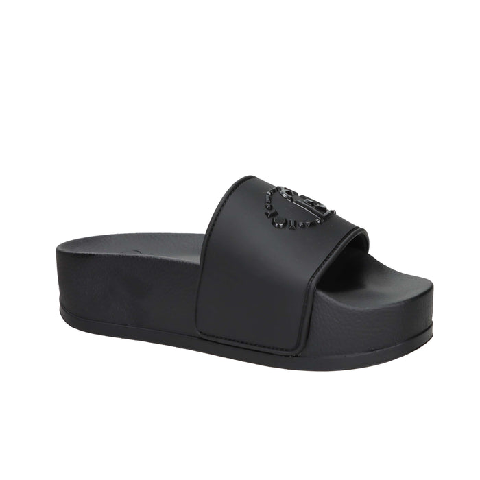 Liu-Jo Donna Ciabatta con zeppa BA6077EX028 Nero