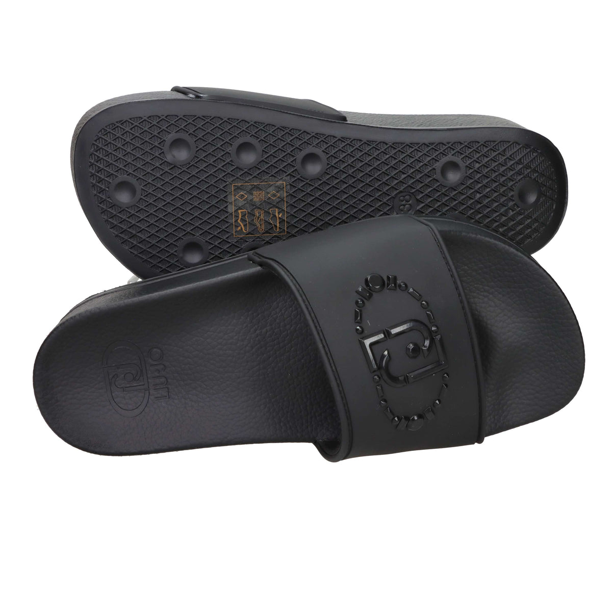 Liu-Jo Donna Ciabatta con zeppa BA6077EX028 Nero