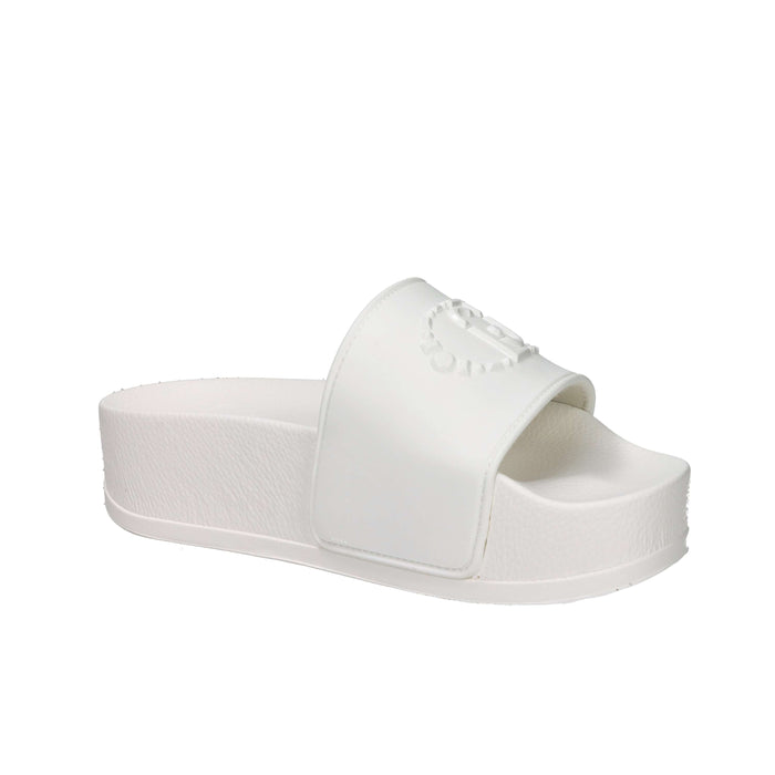 Liu-Jo Femme Mules compensées BA6077EZ028 Blanc