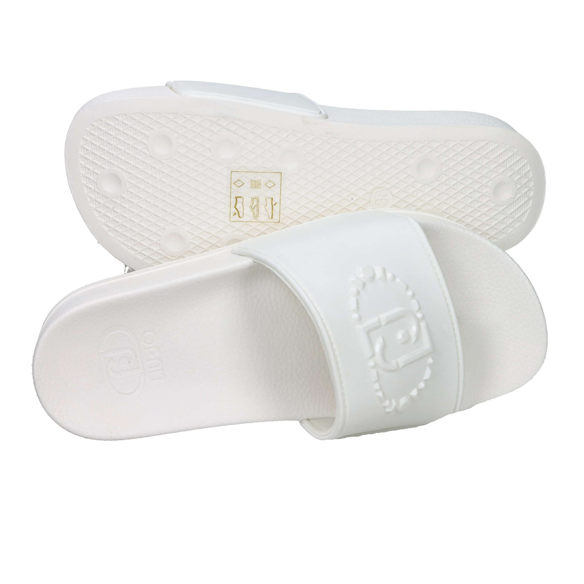 Liu-Jo Women's Wedge Slippers BA6077EZ028 White
