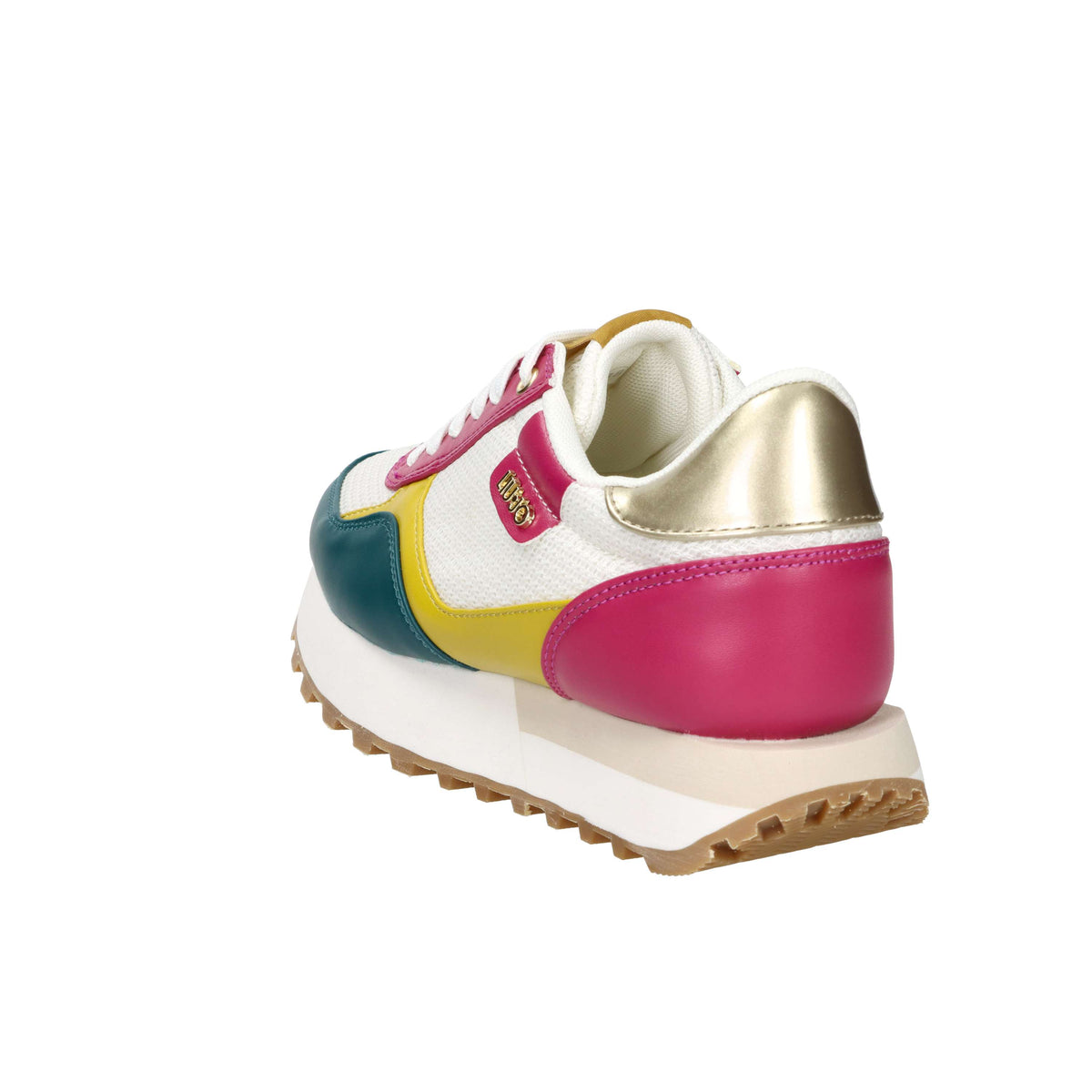 Liu-Jo Women's Sneakers BA6065EX030 White/Fuchsia