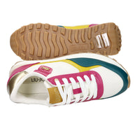 Liu-Jo Women's Sneakers BA6065EX030 White/Fuchsia