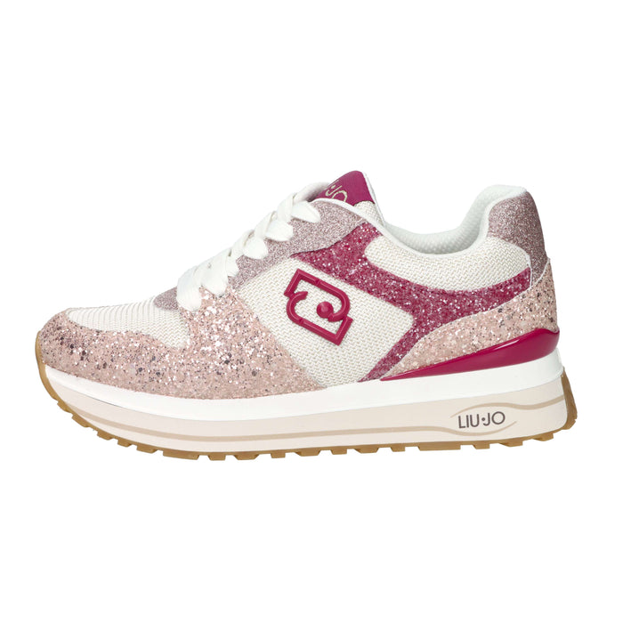 Liu-Jo Femme Baskets BA6013TX099 Beige/Rose