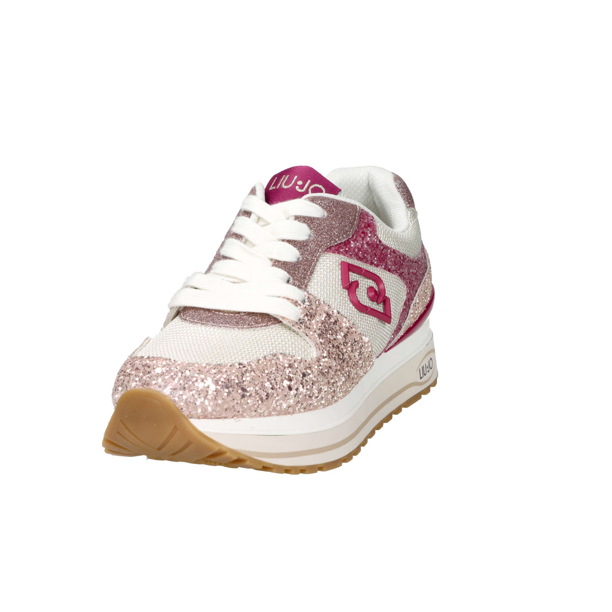 Liu-Jo Donna Sneakers BA6013TX099 Beige/Rosa