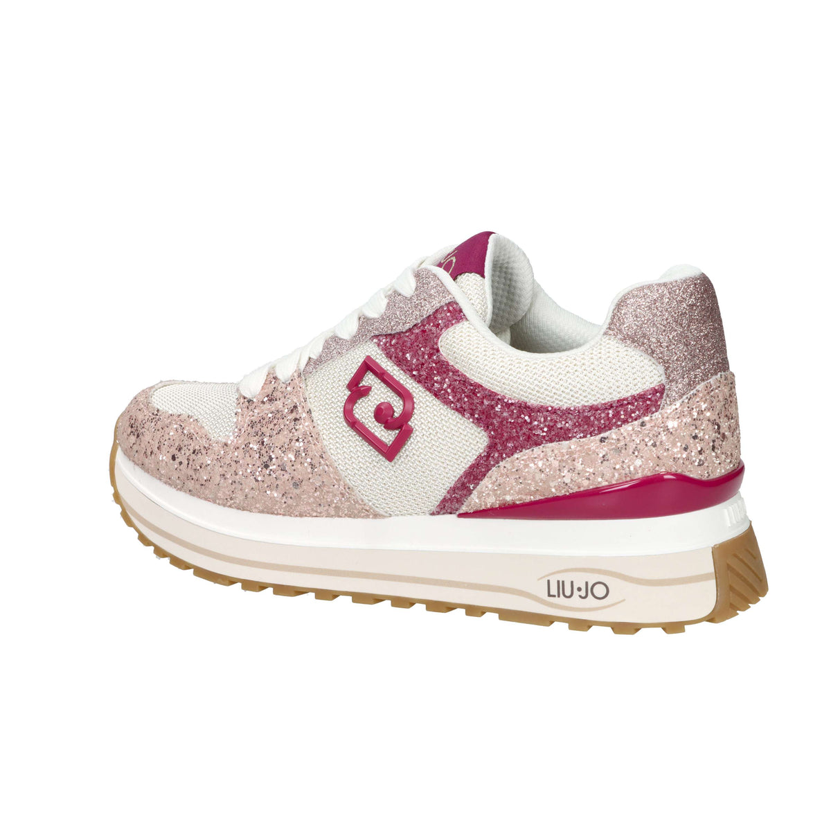 Liu-Jo Donna Sneakers BA6013TX099 Beige/Rosa
