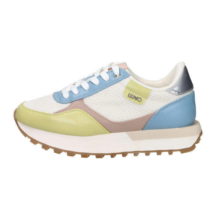 Liu-Jo Femme Sneakers BA6065EX030 Blanc/Céleste