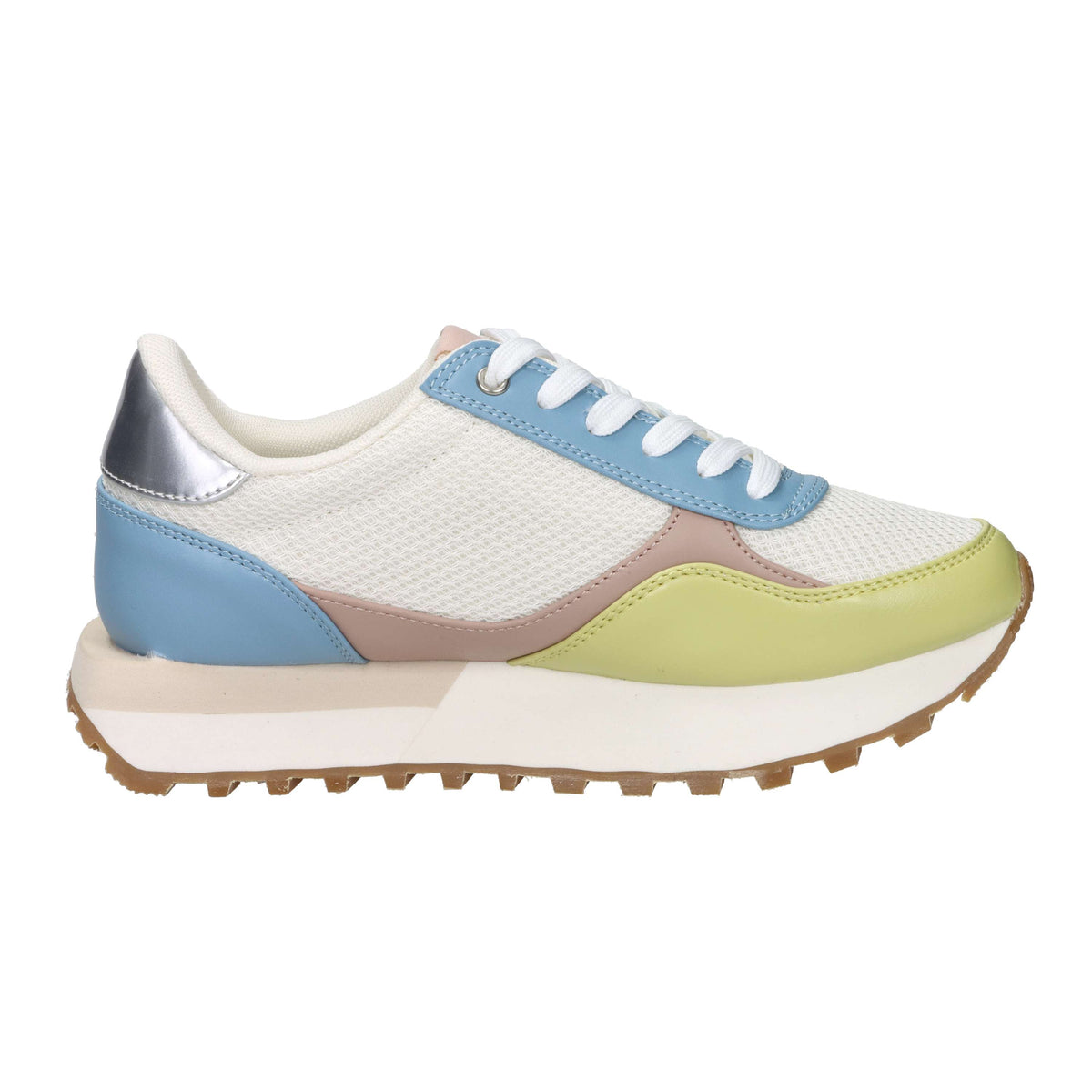 Liu-Jo Femme Sneakers BA6065EX030 Blanc/Céleste