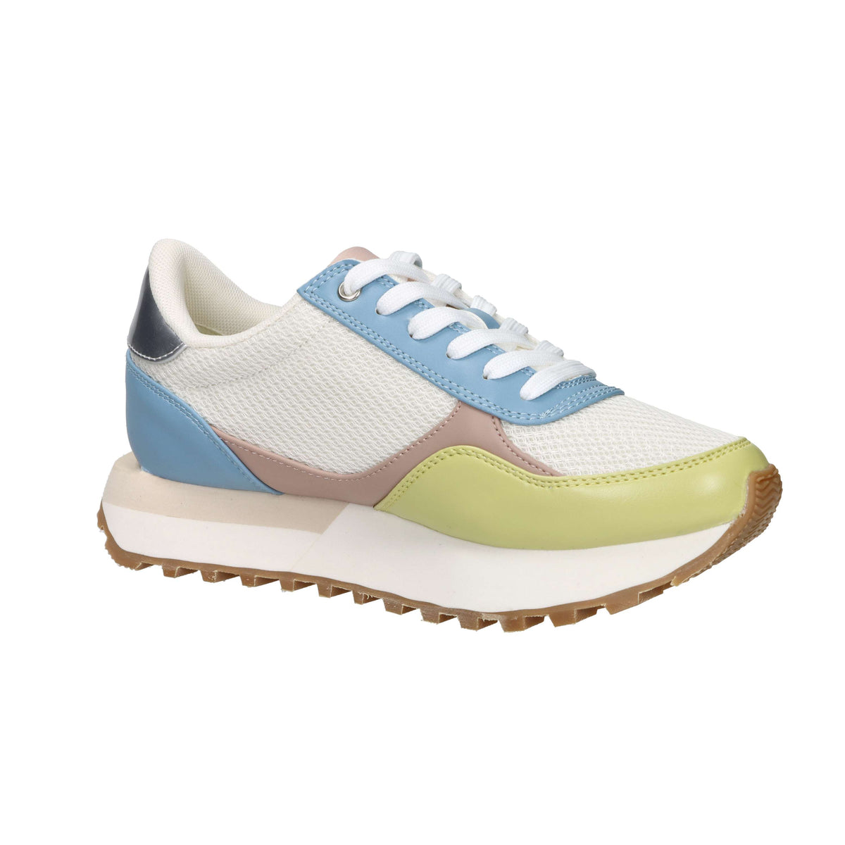 Liu-Jo Donna Sneakers BA6065EX030 Bianco/Celeste