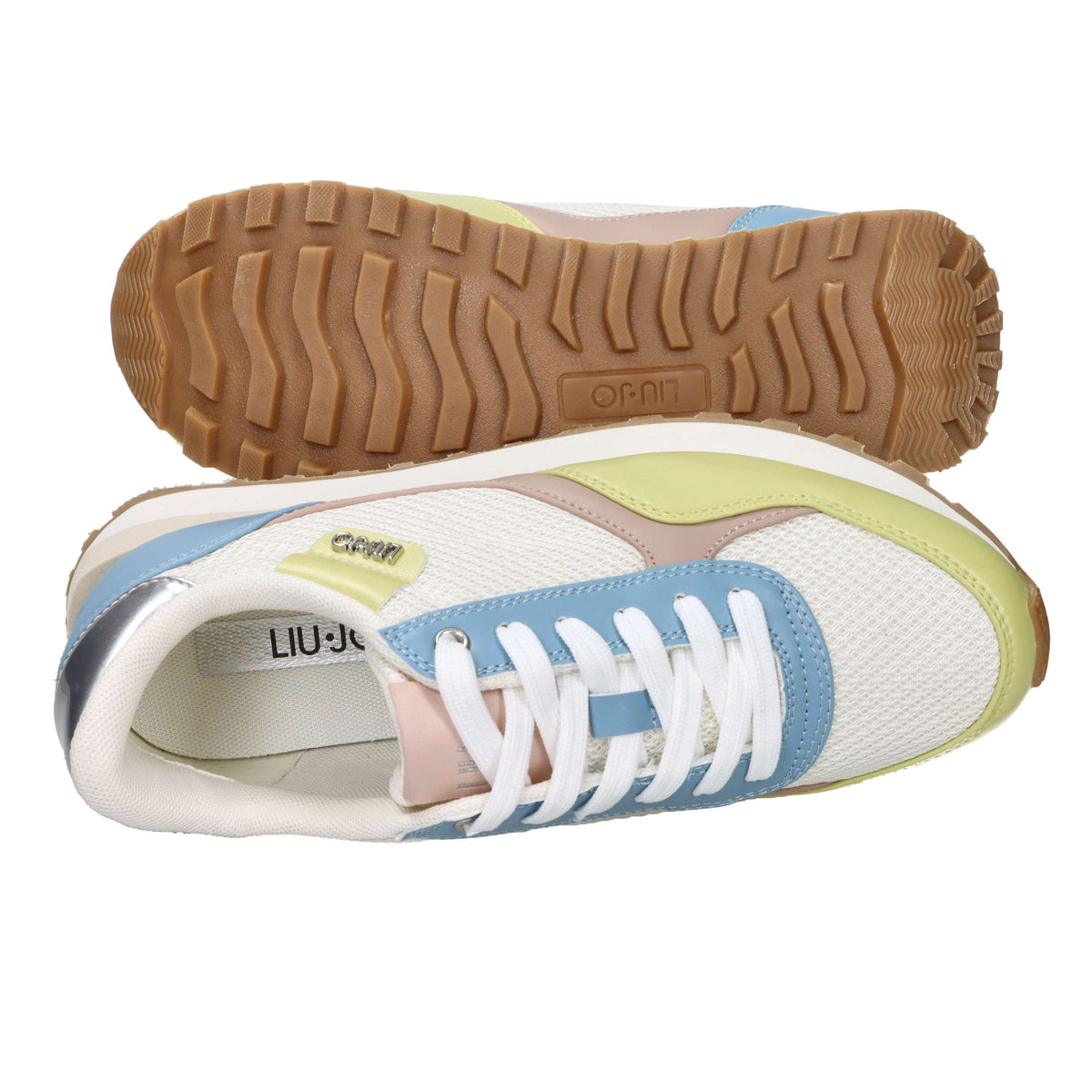 Liu-Jo Femme Sneakers BA6065EX030 Blanc/Céleste