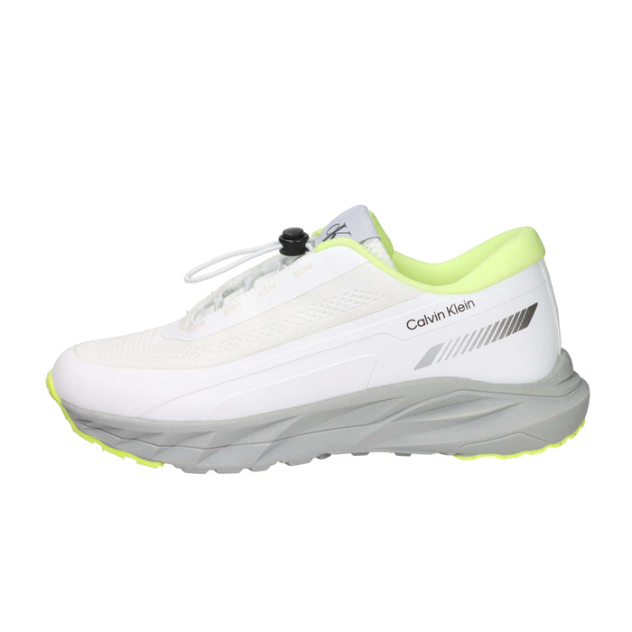 Calvin Klein Bambini e ragazzi Sneakers V3X9-83315-1903 Bianco/Giallo/Fluo