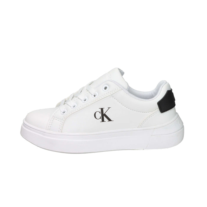 Calvin Klein Bambini e ragazzi Sneakers V3X9-83300-1355 Bianco/Nero