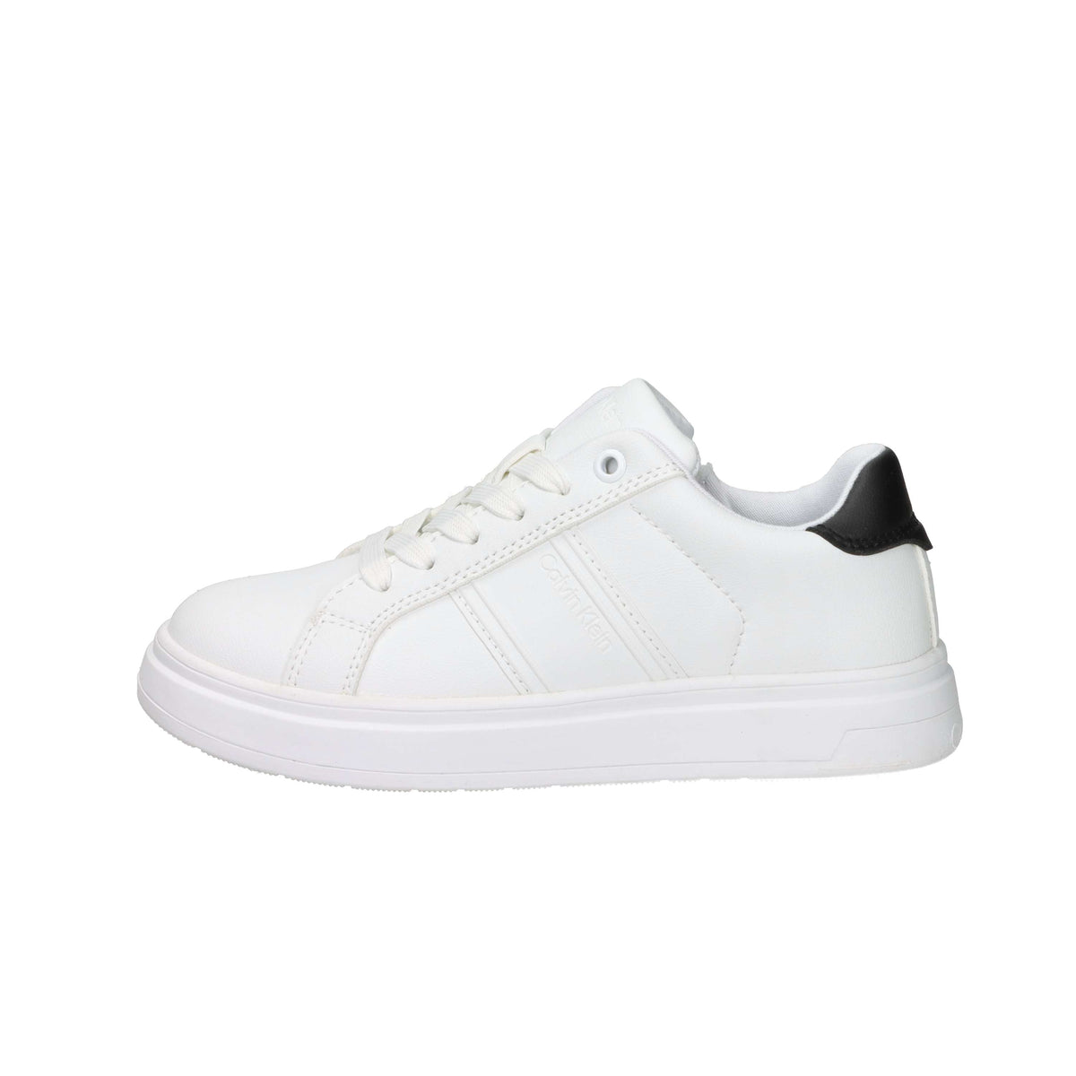 Calvin Klein Bambini e ragazzi Sneakers V3X9-83293-1355 Bianco/Nero