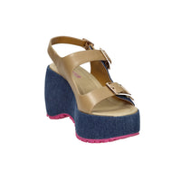 Fornarina Women Wedge Sandal BUBBLE MILA Jeans