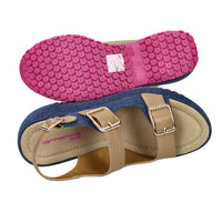 Fornarina Women Wedge Sandal BUBBLE MILA Jeans