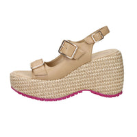 Fornarina Women Wedge Sandal BUBBLE MIA Beige
