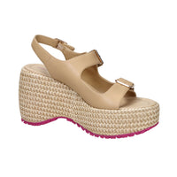 Fornarina Women Wedge Sandal BUBBLE MIA Beige