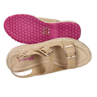 Fornarina Women Wedge Sandal BUBBLE MIA Beige